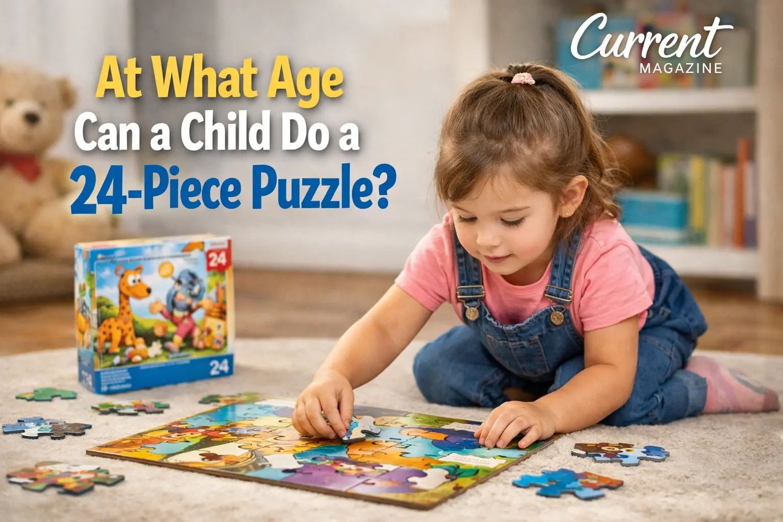 What Age Can a Child Do a 24 Piece Puzzle