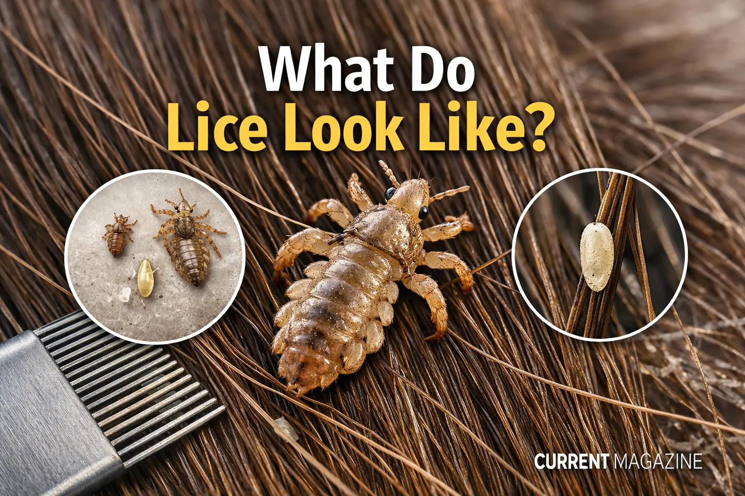 What Do Lice Look Like