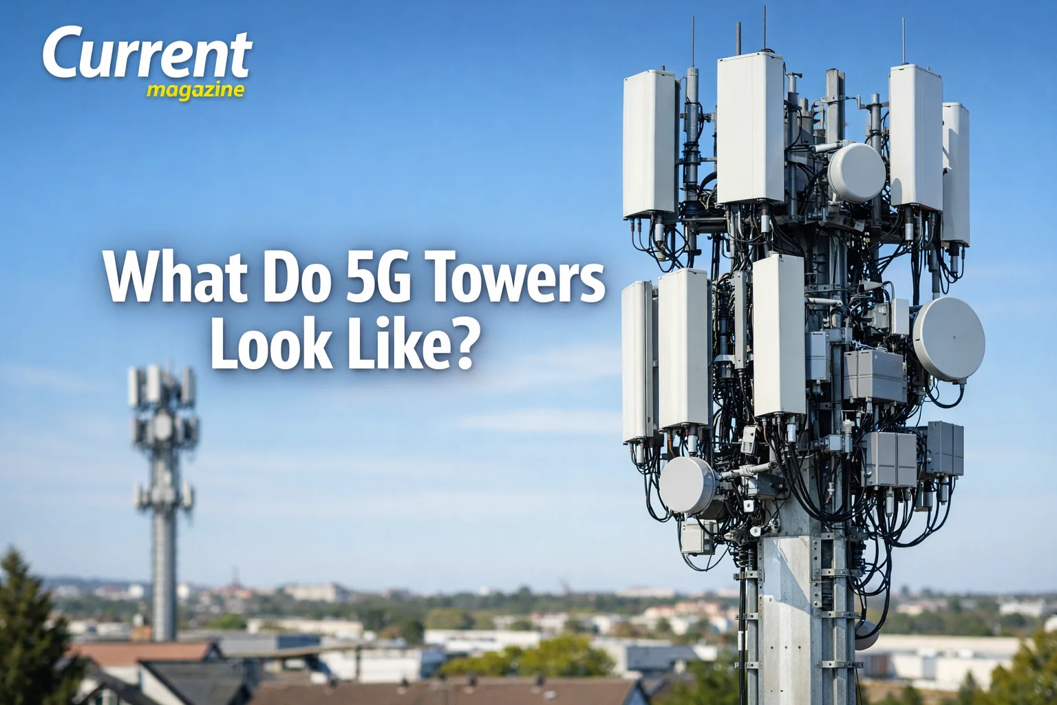 What do 5G towers look like