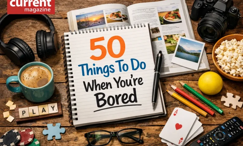 50 Things to Do When You're Bored