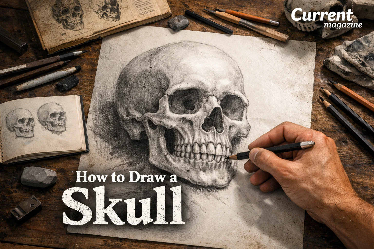 How to Draw a Skull