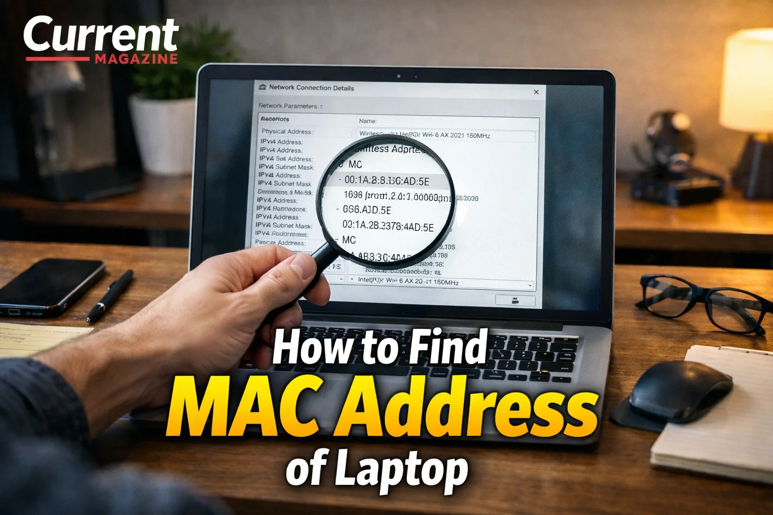 How to Find MAC Address of Laptop