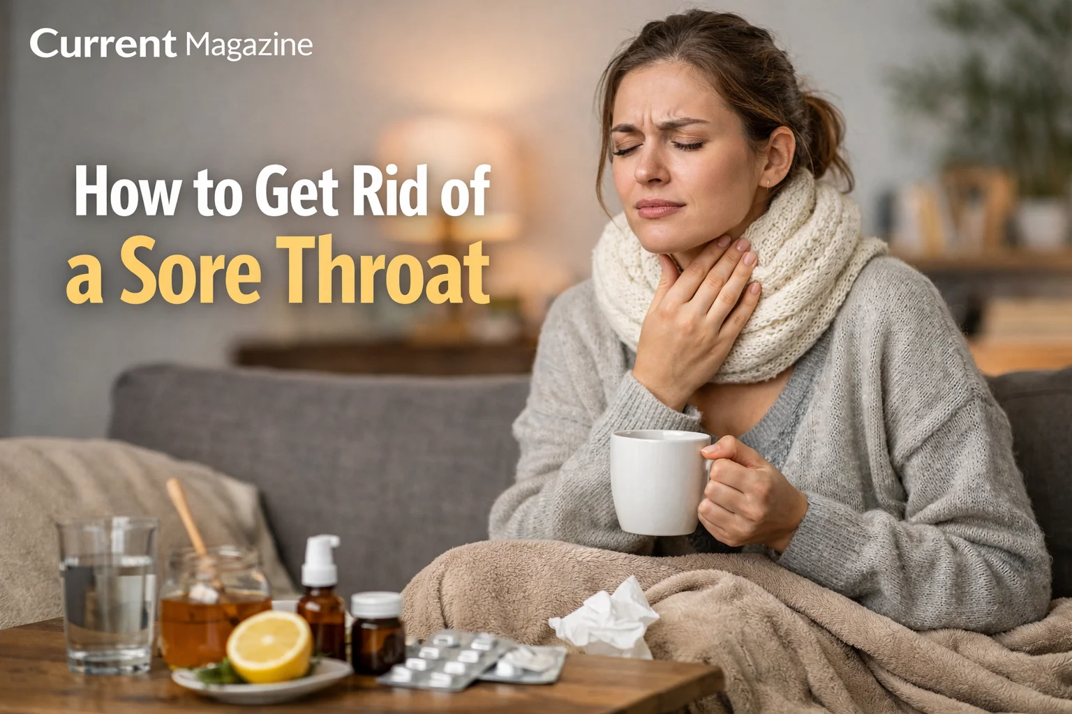 How to Get Rid of a Sore Throat