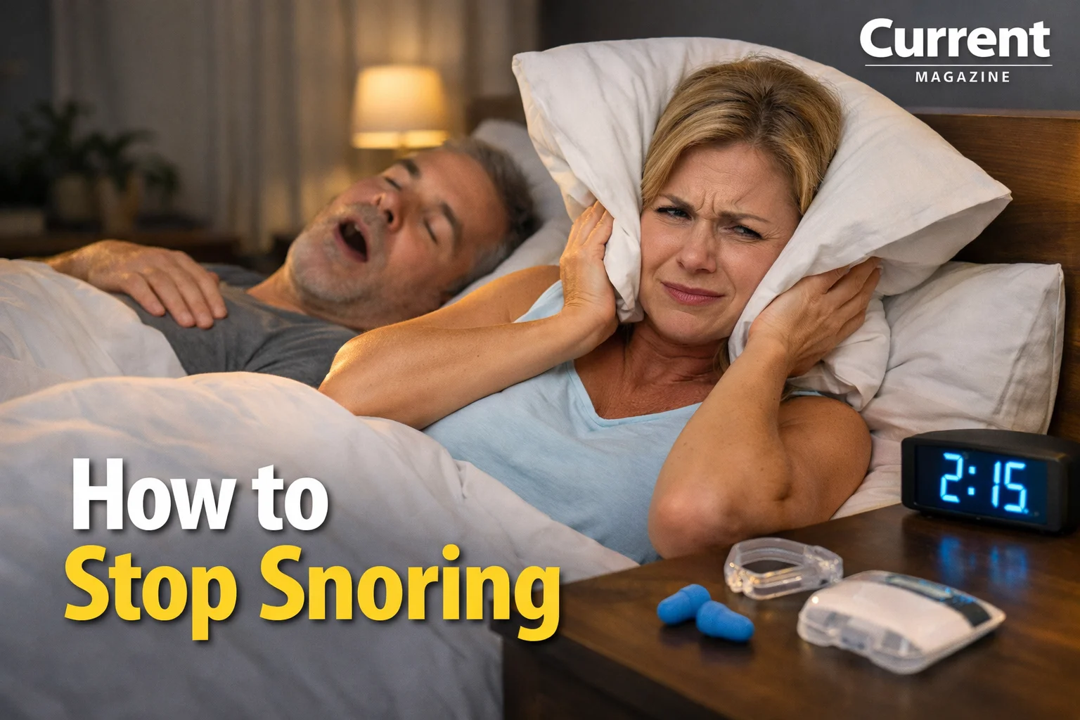 How to Stop Snoring