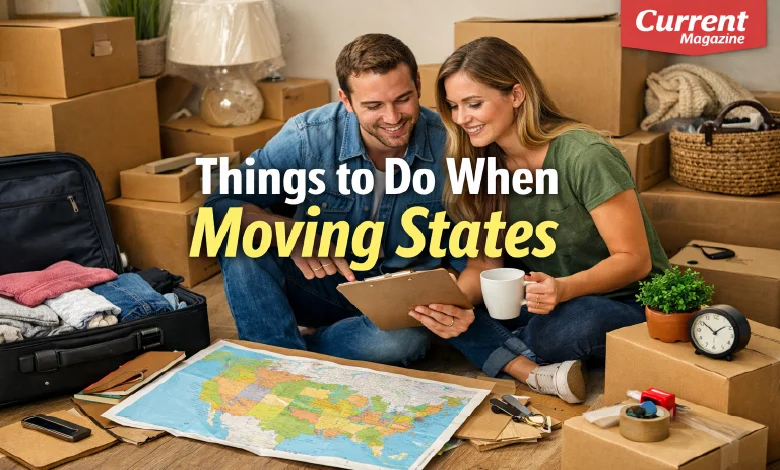 Things to Do When Moving States