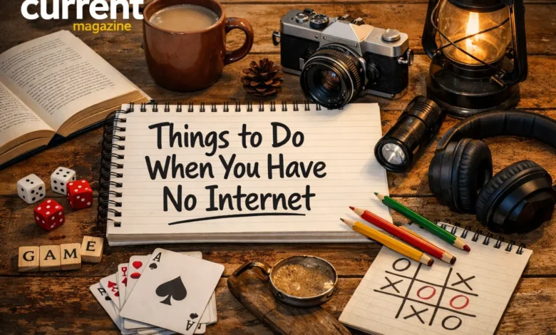 Things to Do When You Have No Internet