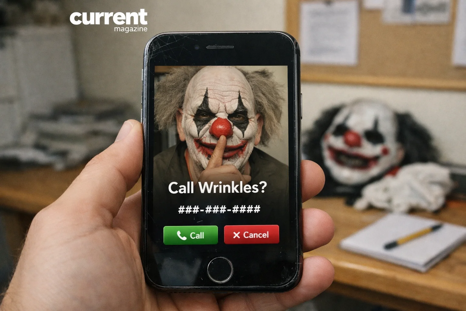What Is Wrinkles the Clown's Phone Number