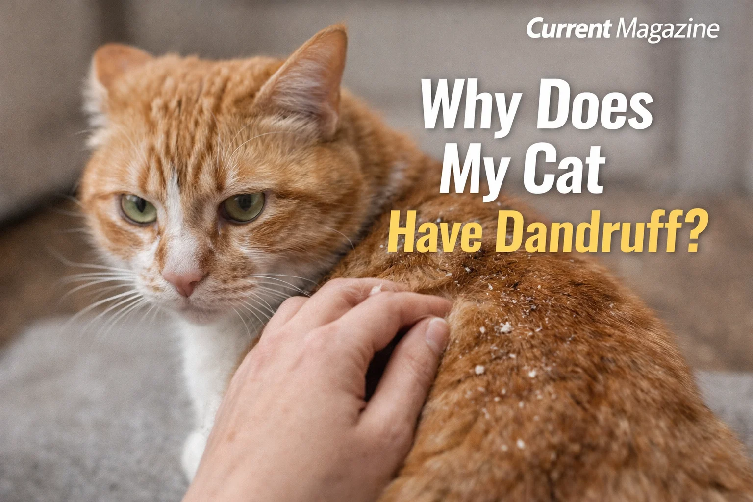 Why Does My Cat Have Dandruff