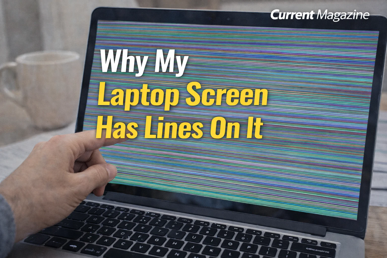 why my laptop screen has lines on it